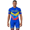 Licra de patinaje Colombia Azul Axxion | Nómadas