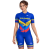 Licra de patinaje Colombia Azul Axxion | Nómadas