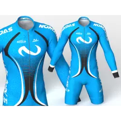 Evolution Nomadas blue skating suit