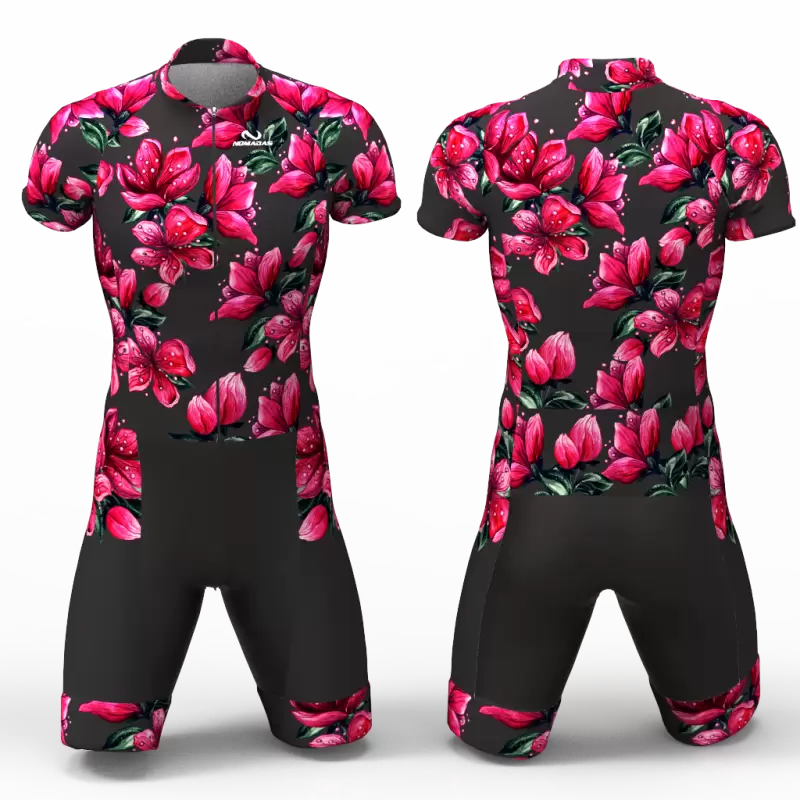 Red Blossom Red Blossom Cycling Suit for women girl men boys