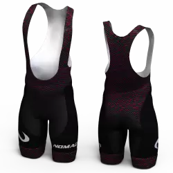 Fiber carbon fucsia pantalon de ciclismo nomadas para mujeres y hombres