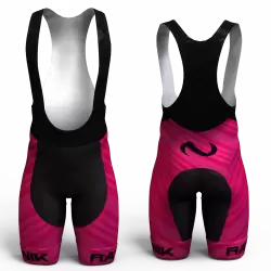 Ratnik fucsia pantalon de ciclismo nomadas para mujeres y hombres