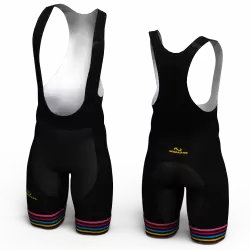 BLACK RAINBOW pantaloneta de ciclismo nomadas para hombre y mujer