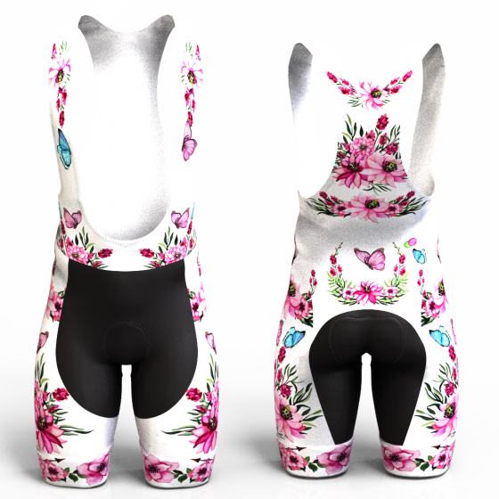 girls white cycling shorts