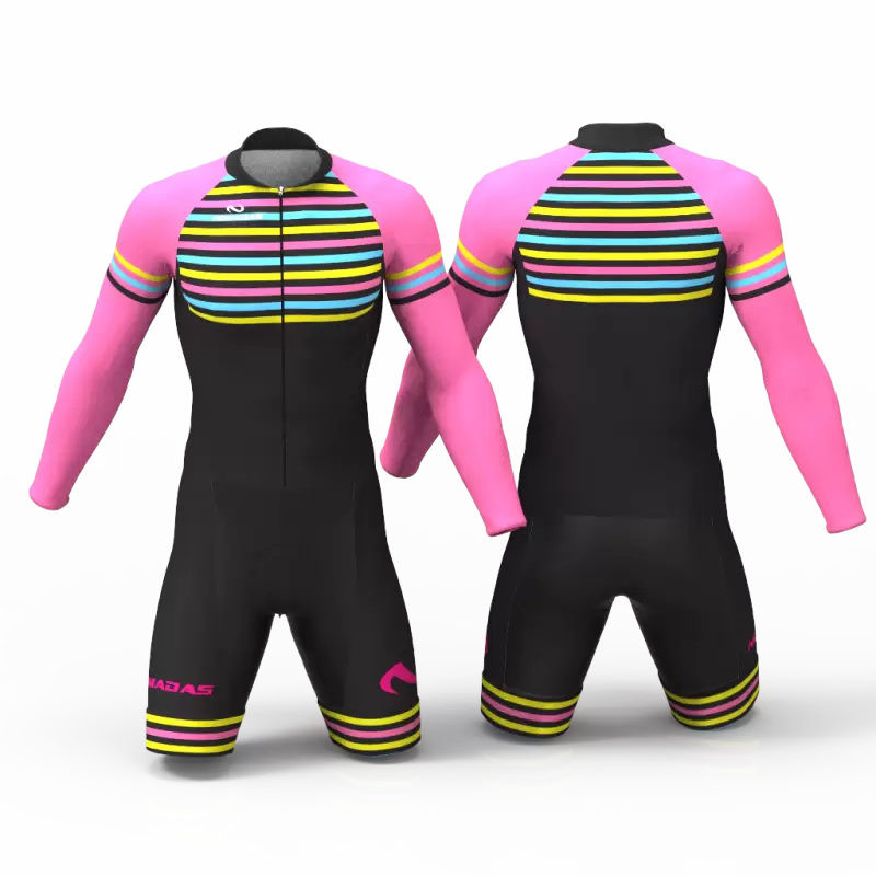 licra de patinaje STRIPES ,hermoso diseño elegante para niños,niñas,hombres y mujeres