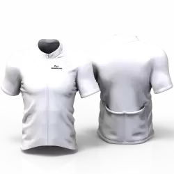 Full white Cycling Jersey women and men