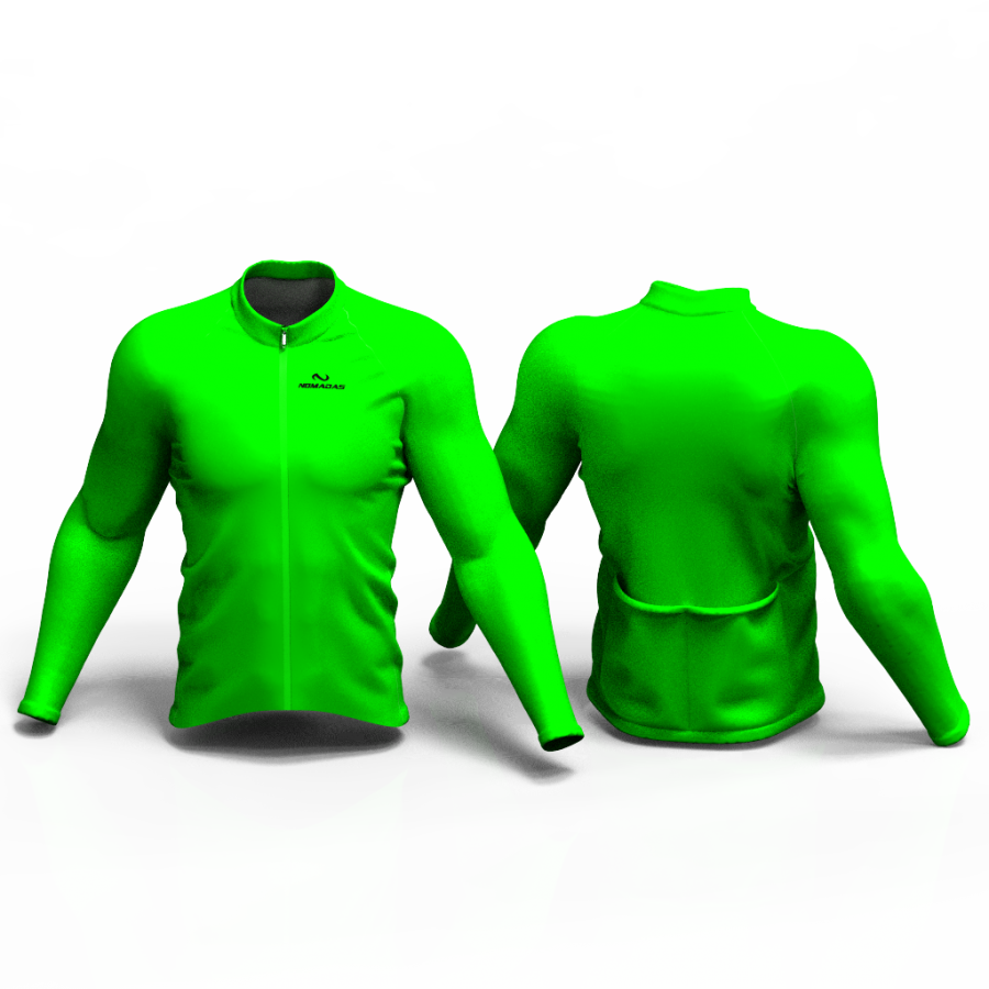 neon green cycling jersey