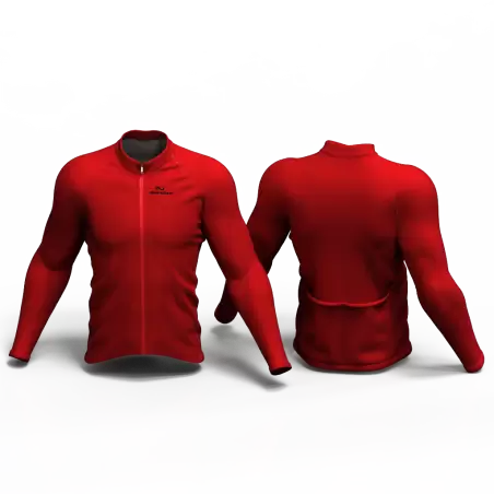 Full Red Cycling Jersey women and men