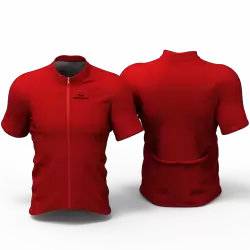 Full Red Camiseta Jersey de ciclismo nomadas PARA HOMBRES Y MUJER