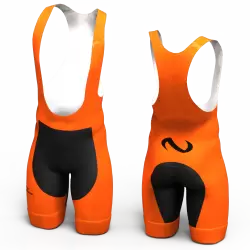 Full Orange pantaloneta de ciclismo nomadas PARA HOMBRE Y MUJERES