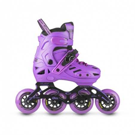 Patin CANARIAM Magic Pro Purple/Morado para niños niñas barato economico ruedas de goma