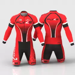 lycra de patinaje natacion gimnasio pesas running nomadas flyke rojo, para niñas,niños,hombre,mujer