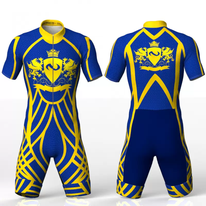 Royal skating suit