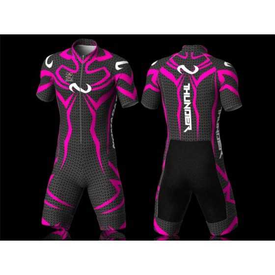 Thunder fuchsia skating suit