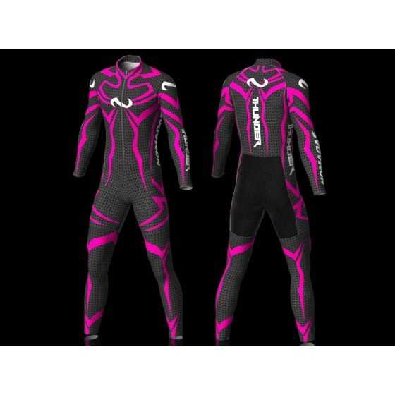 Thunder fuchsia skating suit, for girls boys women and men