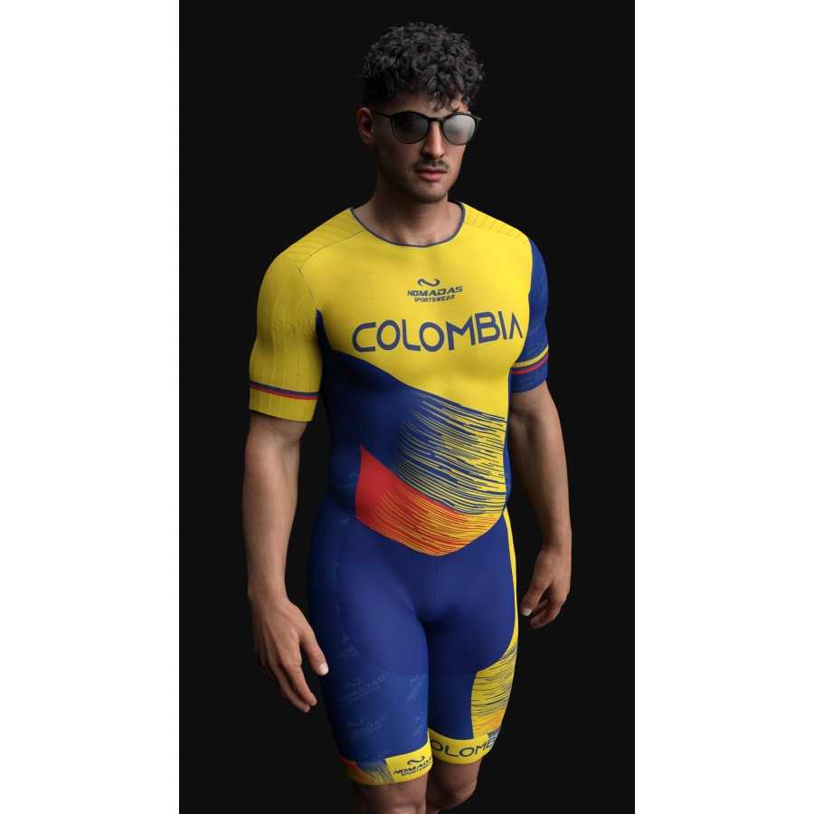 Colombia world 2021-2022 skating suit, swimming suit, gym suit, running suit.