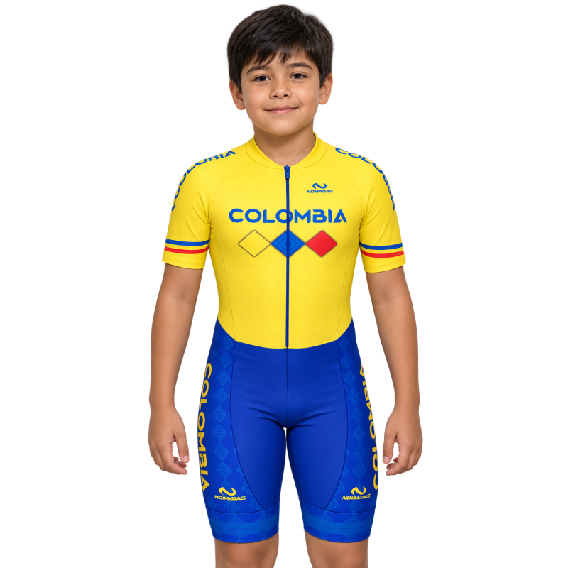 Licra de patinaje Colombia amarillo Axxion | Nómadas