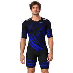 Licra para patinaje panther azul