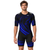 Licra para patinaje panther azul