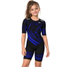 Licra para patinaje panther azul