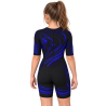 Licra para patinaje panther azul