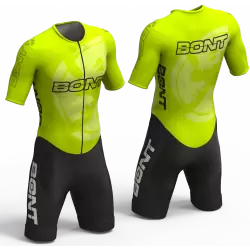 lycra de patinaje natacion gimnasio pesas running nomadas bont verde neon para niñas,niños,hombres,mujeres