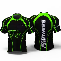 Panther Green Cycling Jersey