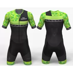KITTY NEON GREEN INLINE SKATING SUIT