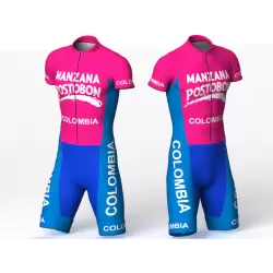 NATIONAL TEAM COLOMBIA FUCHSIA CYCLING SUIT