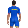 Licra de patinaje Colombia Azul Pro | Nómadas