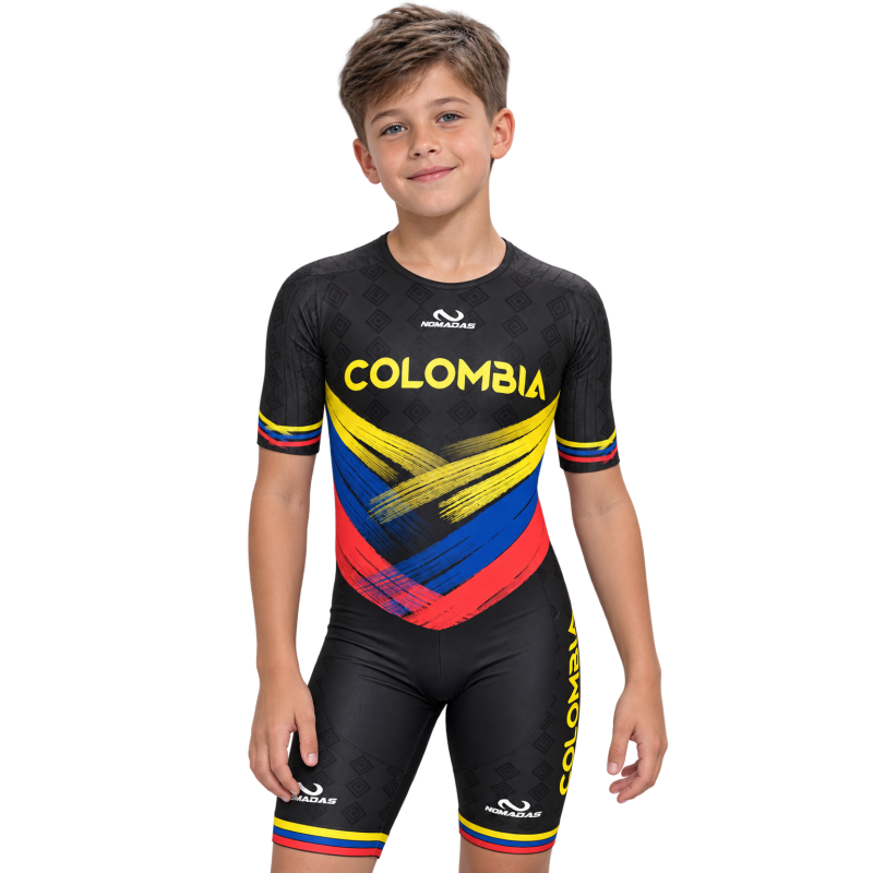 Licra de patinaje Colombia negra Pro | Nómadas
